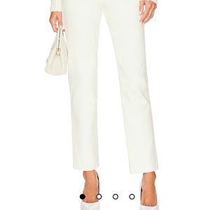 Lamb leather trousers